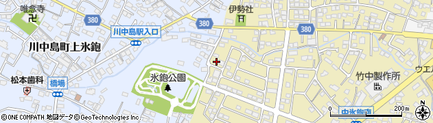 長野県長野市稲里町中氷鉋2092周辺の地図
