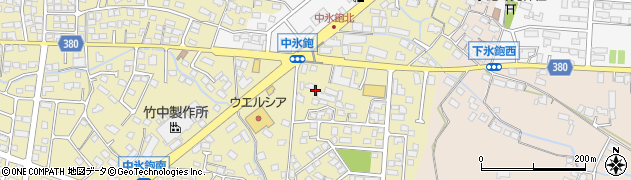 長野県長野市稲里町中氷鉋1160周辺の地図