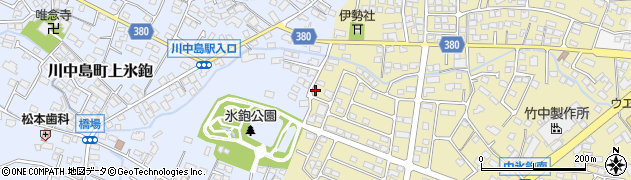 長野県長野市稲里町中氷鉋2093周辺の地図