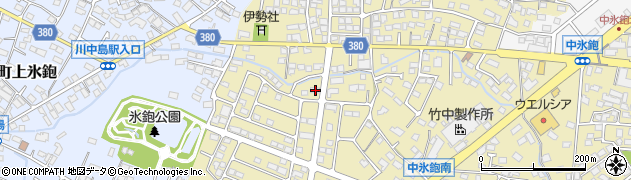 長野県長野市稲里町中氷鉋2074周辺の地図
