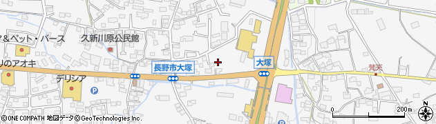 長野県長野市青木島町大塚1037周辺の地図