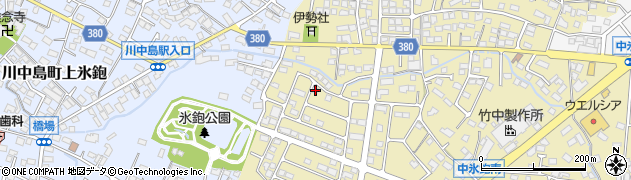 長野県長野市稲里町中氷鉋2101周辺の地図