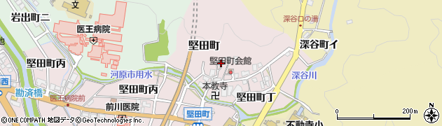 石川県金沢市堅田町ト160周辺の地図