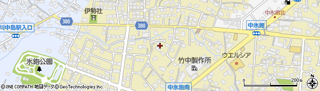 長野県長野市稲里町中氷鉋673周辺の地図