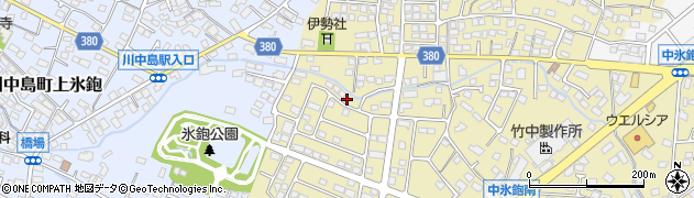 長野県長野市稲里町中氷鉋2080周辺の地図
