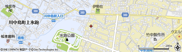 長野県長野市稲里町中氷鉋2087周辺の地図