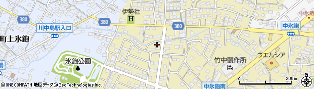 長野県長野市稲里町中氷鉋2073周辺の地図