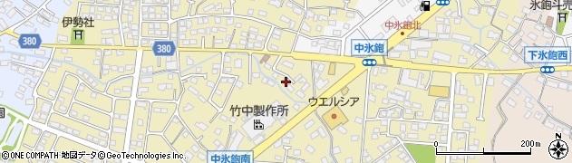 長野県長野市稲里町中氷鉋953周辺の地図