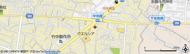 長野県長野市稲里町中氷鉋1162周辺の地図