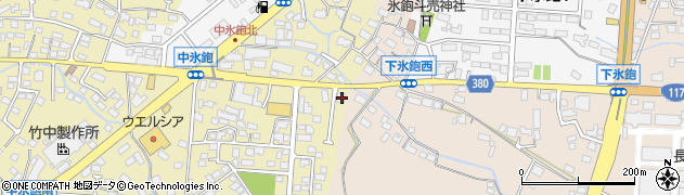 長野県長野市稲里町中氷鉋1085周辺の地図
