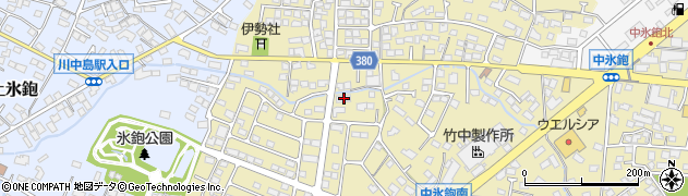 長野県長野市稲里町中氷鉋2023周辺の地図