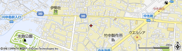 長野県長野市稲里町中氷鉋671周辺の地図