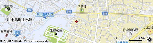 長野県長野市稲里町中氷鉋2086周辺の地図