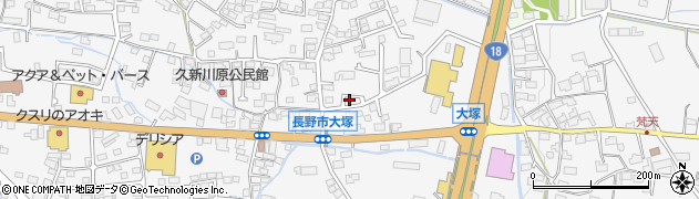 長野県長野市青木島町大塚1055周辺の地図