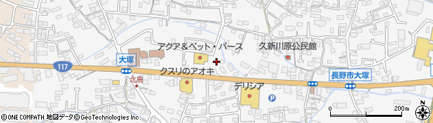 長野県長野市青木島町大塚926周辺の地図