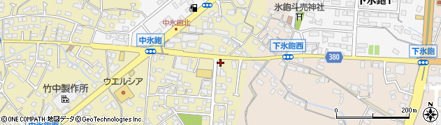 長野県長野市稲里町中氷鉋973周辺の地図