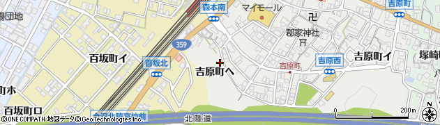 石川県金沢市吉原町ヘ131周辺の地図