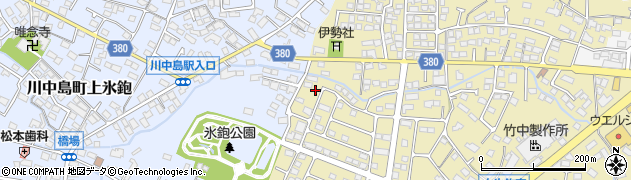 長野県長野市稲里町中氷鉋2085周辺の地図