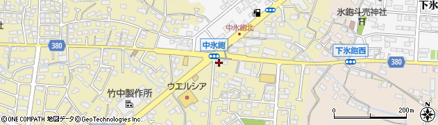長野県長野市稲里町中氷鉋1112周辺の地図