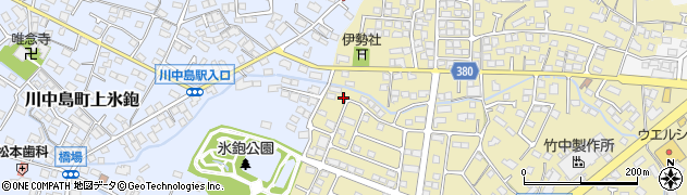 長野県長野市稲里町中氷鉋2084周辺の地図