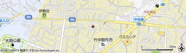 長野県長野市稲里町中氷鉋663周辺の地図