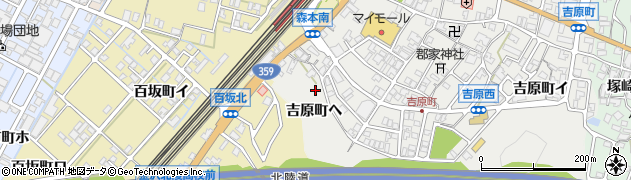 石川県金沢市吉原町ヘ124周辺の地図