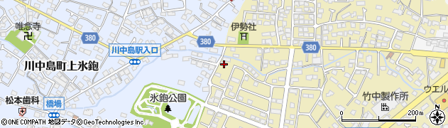 長野県長野市稲里町中氷鉋810周辺の地図