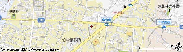 長野県長野市稲里町中氷鉋1174周辺の地図
