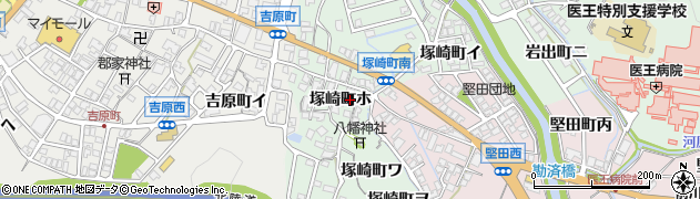 石川県金沢市塚崎町ホ周辺の地図