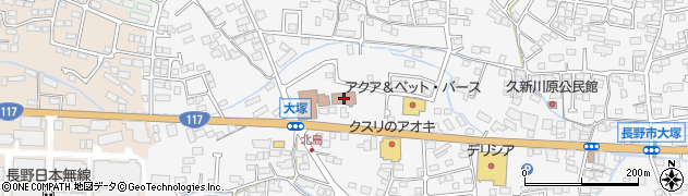 長野市更北支所周辺の地図