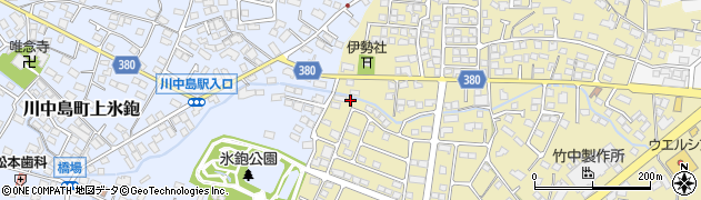 長野県長野市稲里町中氷鉋2311周辺の地図