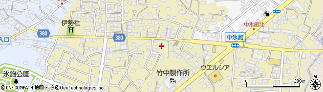 長野県長野市稲里町中氷鉋661周辺の地図