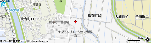 石川県金沢市松寺町（辰）周辺の地図