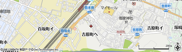石川県金沢市吉原町ヘ周辺の地図