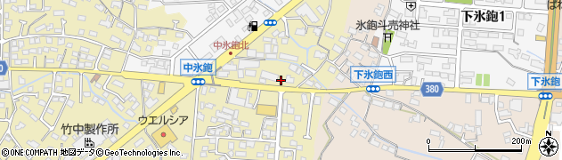 長野県長野市稲里町中氷鉋1129周辺の地図