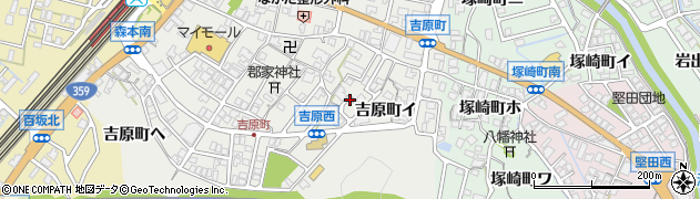 石川県金沢市吉原町リ周辺の地図