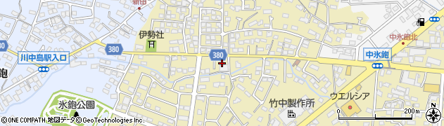 長野県長野市稲里町中氷鉋824周辺の地図