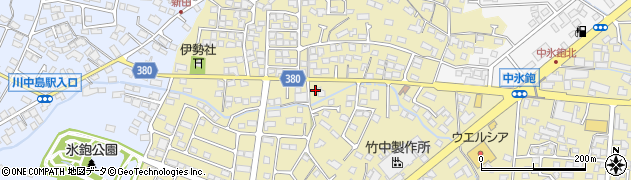 長野県長野市稲里町中氷鉋930周辺の地図