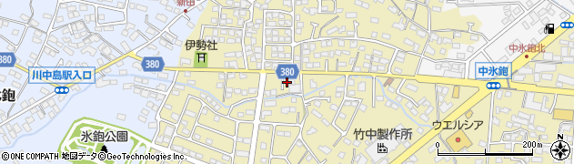 長野県長野市稲里町中氷鉋825周辺の地図