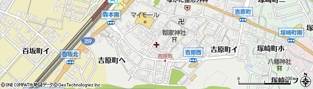 石川県金沢市吉原町周辺の地図