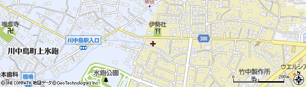 長野県長野市稲里町中氷鉋811周辺の地図