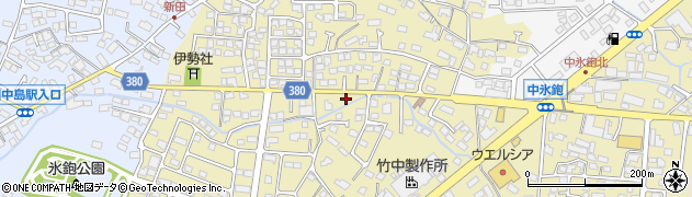 長野県長野市稲里町中氷鉋931周辺の地図