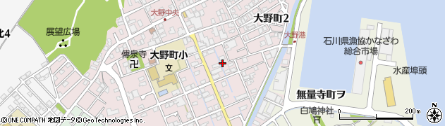 石川県金沢市大野町４丁目カ10周辺の地図