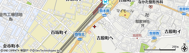 石川県金沢市吉原町ヘ113周辺の地図