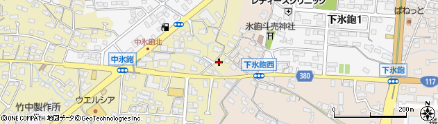 長野県長野市稲里町中氷鉋1203周辺の地図