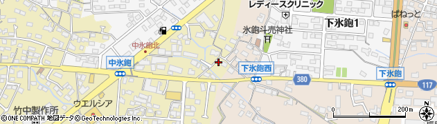 長野県長野市稲里町中氷鉋1204周辺の地図
