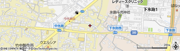 長野県長野市稲里町中氷鉋1092周辺の地図