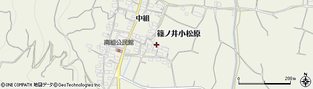 長野県長野市篠ノ井小松原204周辺の地図