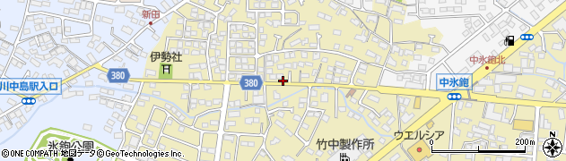 長野県長野市稲里町中氷鉋929周辺の地図