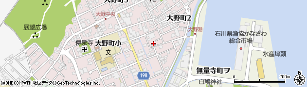 石川県金沢市大野町４丁目カ80周辺の地図